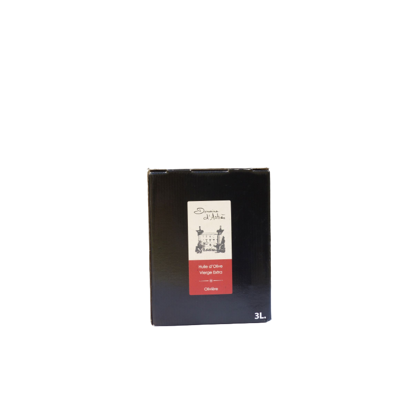 huile d'olive olivières bag in box 3L